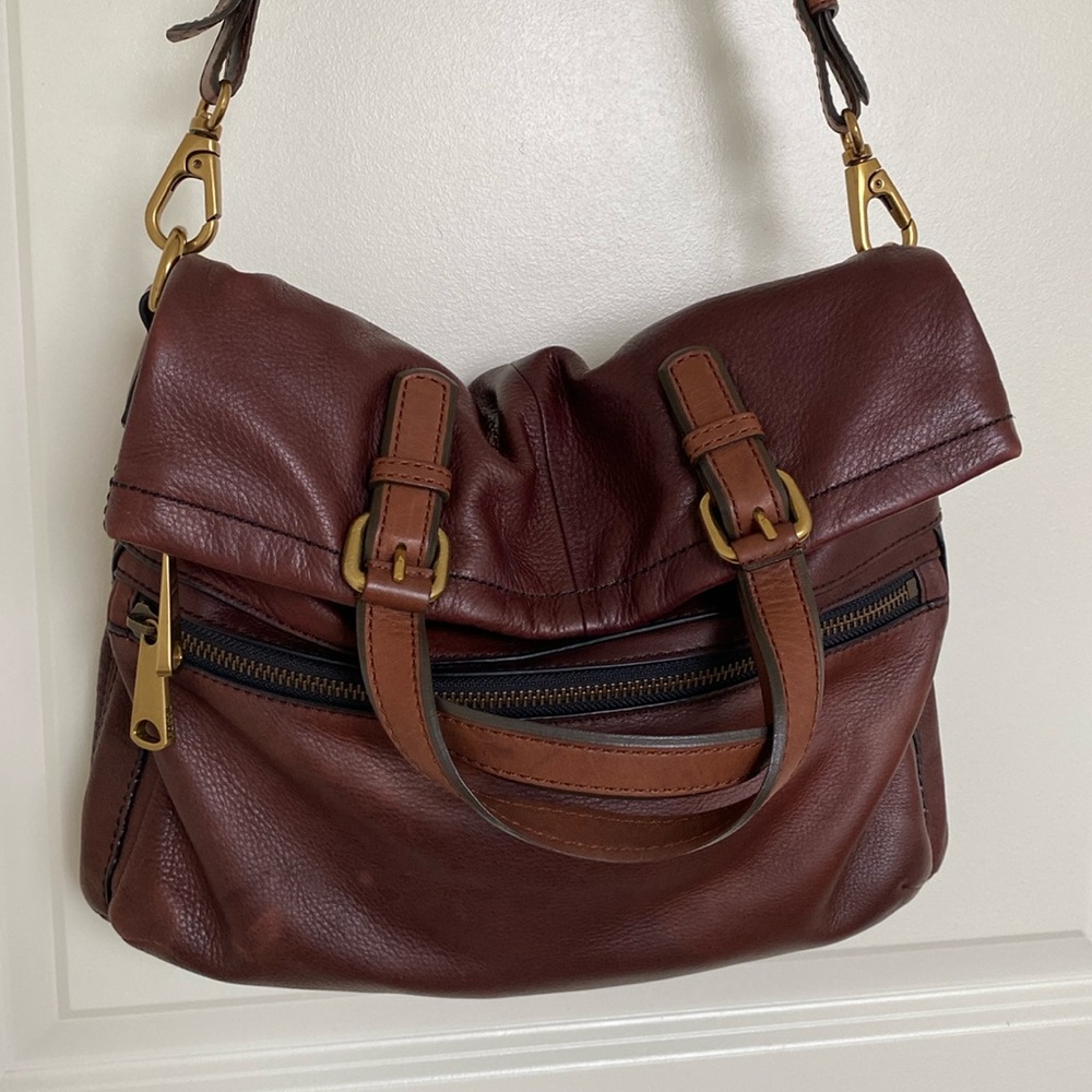 Fossil Explorer Tote Espresso Color - image 4